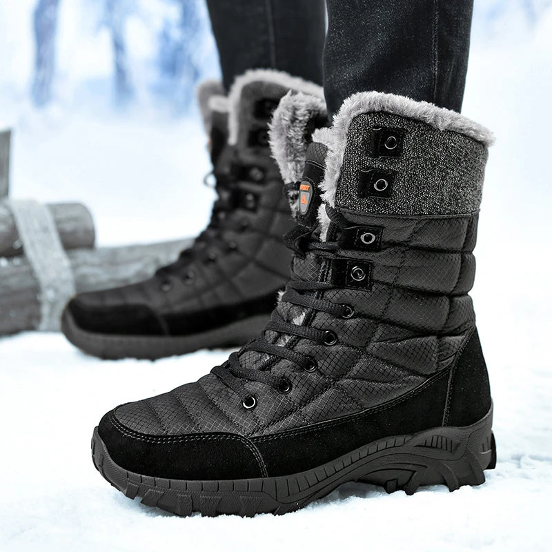 Bota Masculina Para Inverno Premium Impermeável com Forro - (Promoção de Inverno 2025)