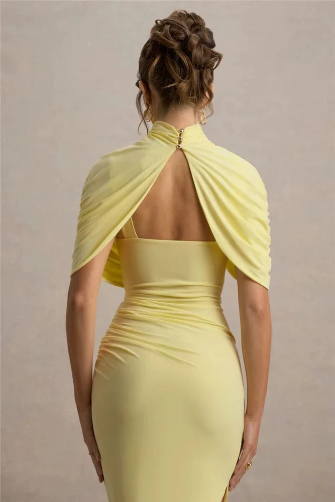 Vestido Longo Assimétrico Modern Lyra