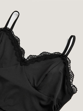 Vestido Longo de Festa com Renda