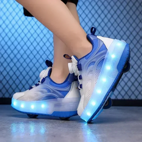 Tênis Infantil Pumello com Rodinhas e Luzes LED - (Promoção de Outubro)