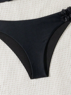 Biquíni V Com Detalhe Floral