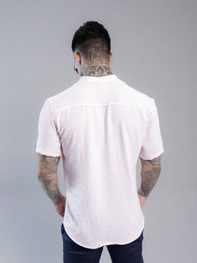 Camisa Masculina Manga Curta Gola Padre Qualidade Premium