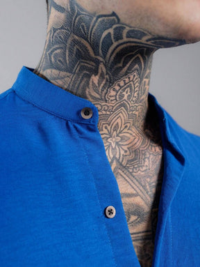 Camisa Masculina Manga Curta Gola Padre Qualidade Premium