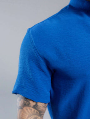Camisa Masculina Manga Curta Gola Padre Qualidade Premium