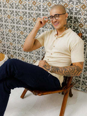 Camisa Masculina Manga Curta Gola Padre Qualidade Premium