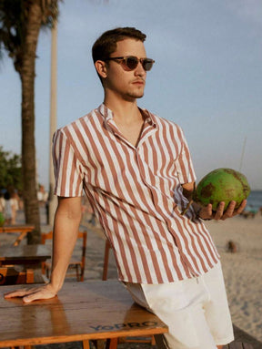 Camisa Masculina Manga Curta Gola Padre Qualidade Premium