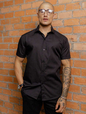 Camisa Masculina Manga Curta Gola Padre Qualidade Premium