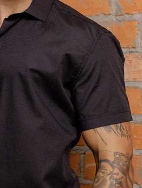 Camisa Masculina Manga Curta Gola Padre Qualidade Premium
