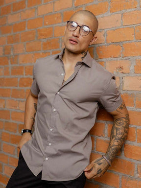 Camisa Masculina Manga Curta Gola Padre Qualidade Premium