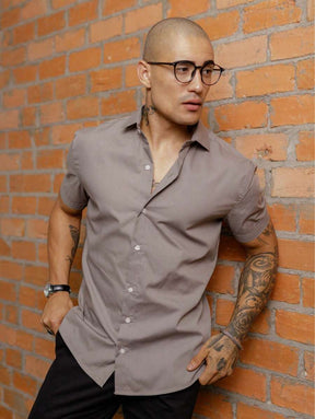 Camisa Masculina Manga Curta Gola Padre Qualidade Premium