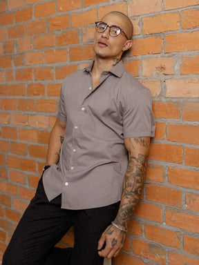 Camisa Masculina Manga Curta Gola Padre Qualidade Premium