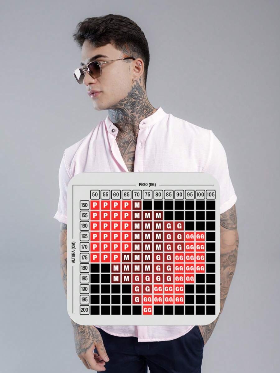 Camisa Masculina Manga Curta Gola Padre Qualidade Premium