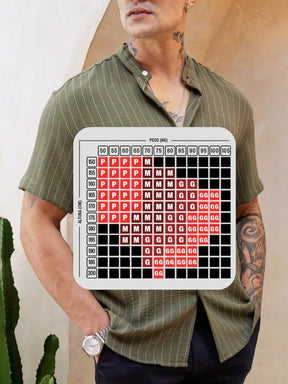 Camisa Masculina Manga Curta Gola Padre Qualidade Premium