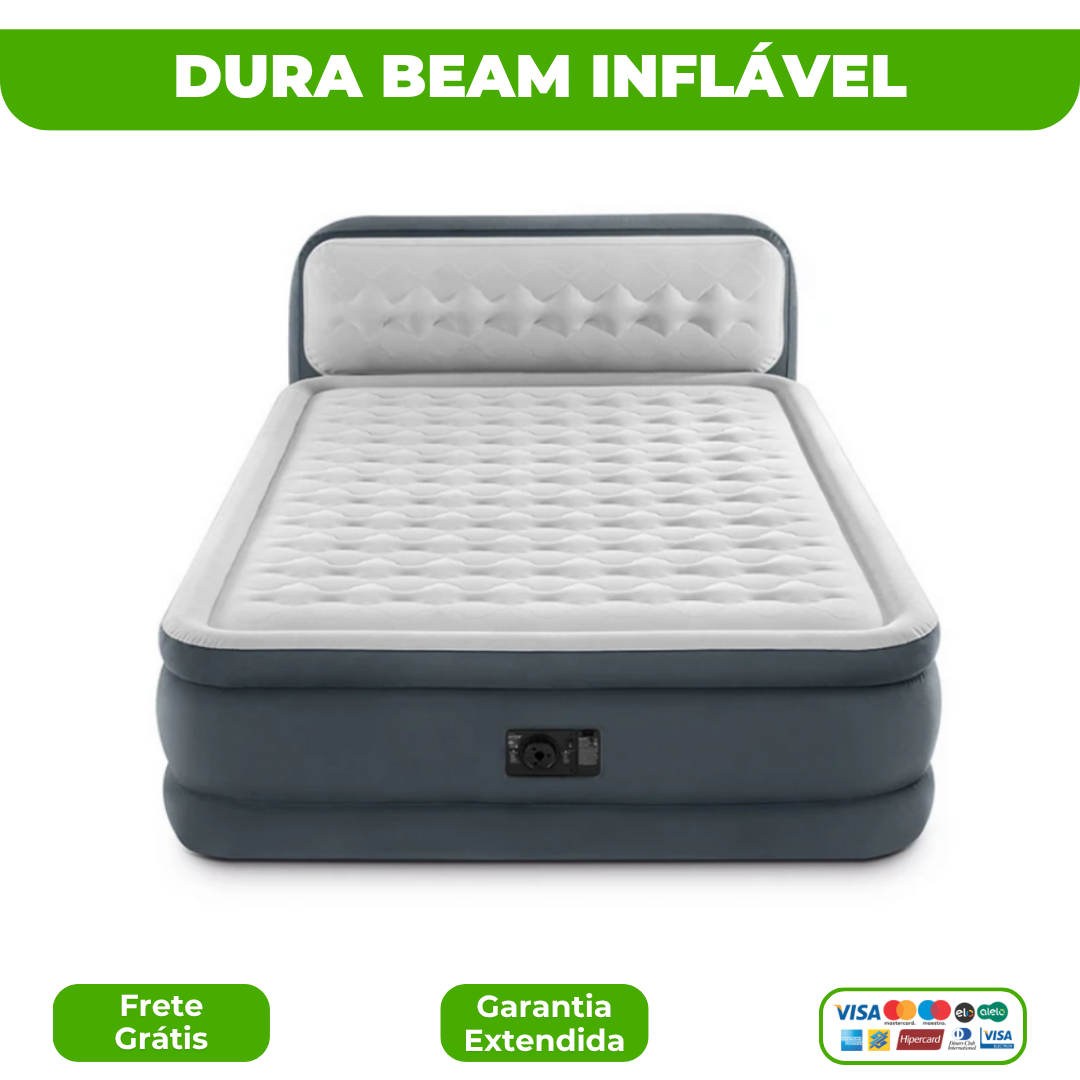 DuraBeam - Colchão Inflável + Brindes [Pague 1 Leve 2] - (Promoção de Outubro)