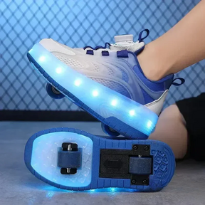 Tênis Infantil Pumello com Rodinhas e Luzes LED - (Promoção de Outubro)