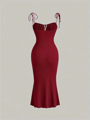 Vestido Longo de Festa Elegante Cami