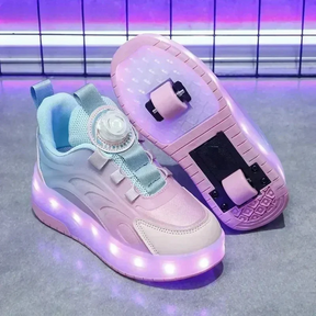 Tênis Infantil Pumello com Rodinhas e Luzes LED - (Promoção de Outubro)