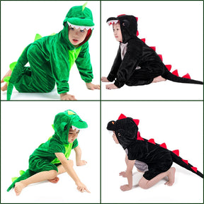 Fantasia Unissex Dinossauro Infantil – Roupa de Festa, Escola e Brincadeiras