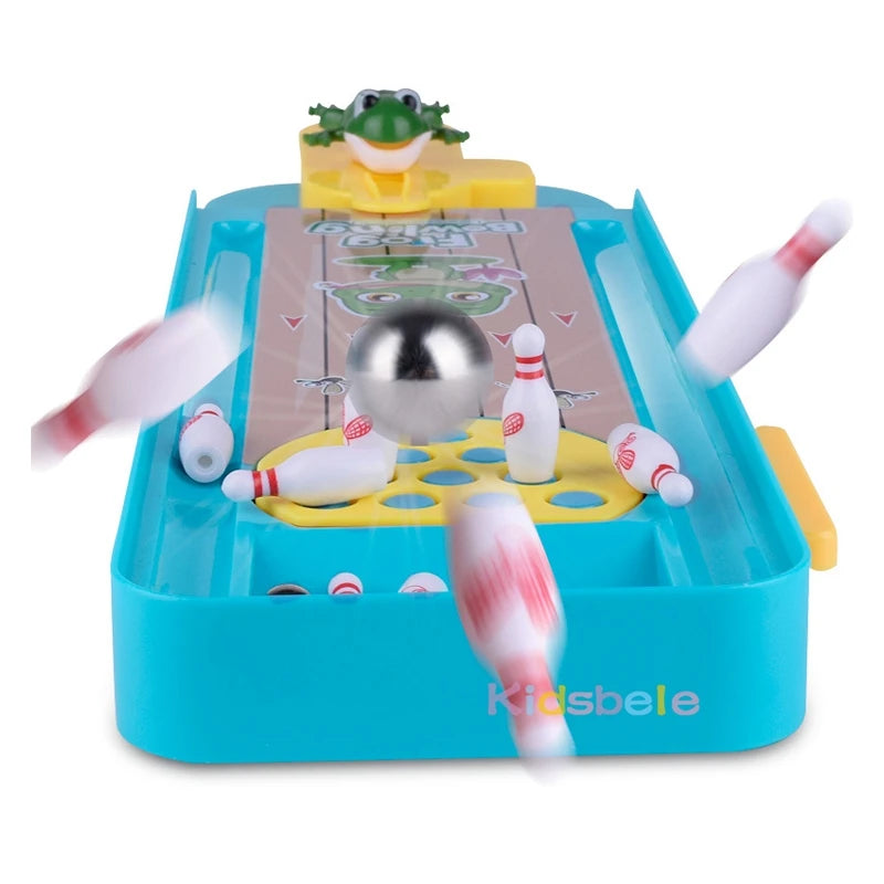 Mini Jogo de Boliche de Mesa – Brinquedo Interativo Infantil