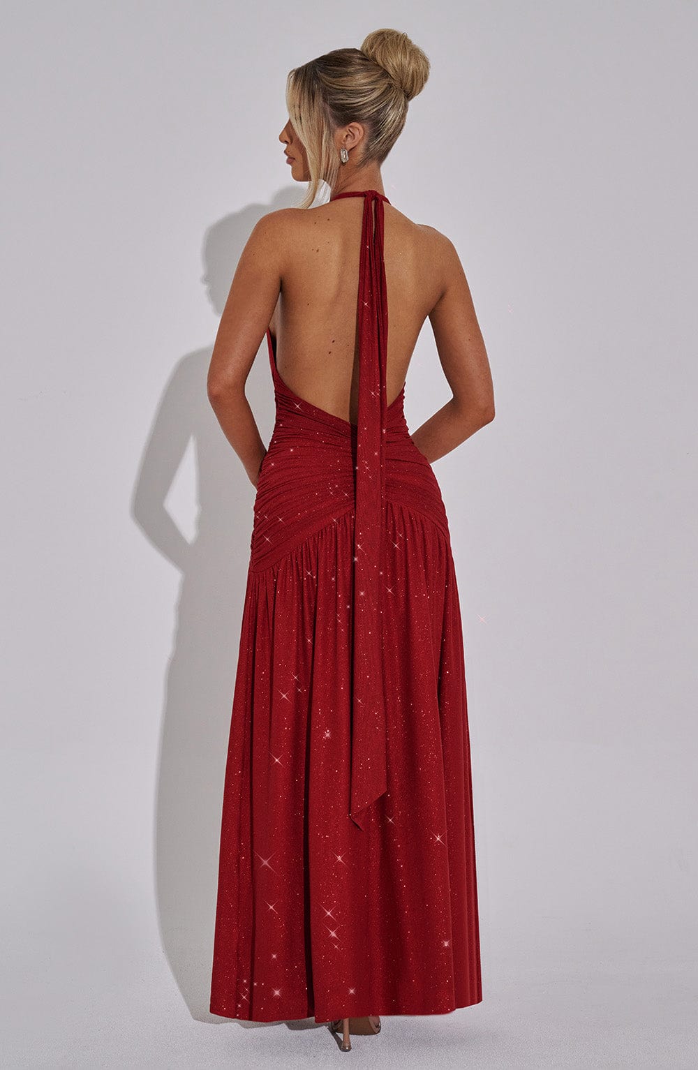 Vestido Longo com Fenda Modern Coven