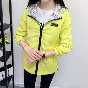 Casaco Feminino Reversível com Capuz (Promoção de Inverno 2025)
