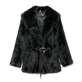 Casaco Feminino Para Inverno Com Cinto Decorativo - (Promoção de Inverno 2025)