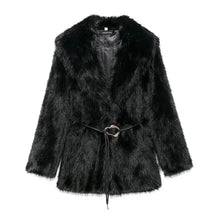 Casaco Feminino Para Inverno Com Cinto Decorativo - (Promoção de Inverno 2025)