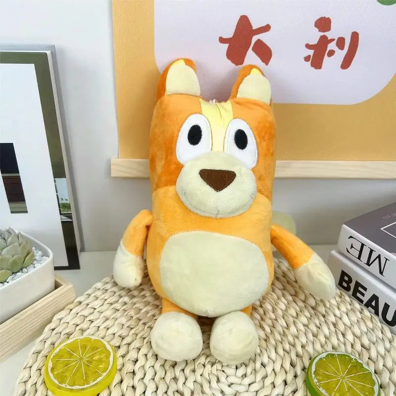 Boneco de Pelúcia Bluey & Bingo – Brinquedo Macio para Presentear