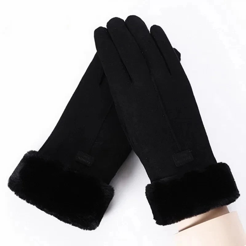 Luvas Femininas de Inverno – Forro Peluciado, Touch Screen
