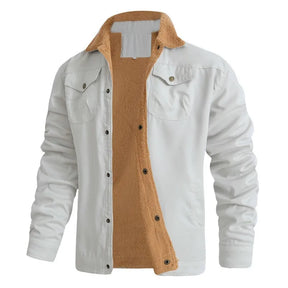 Casaco Masculino Bomber Para Inverno Lã Acolchoada Premium - (Promoção de Inverno 2025)