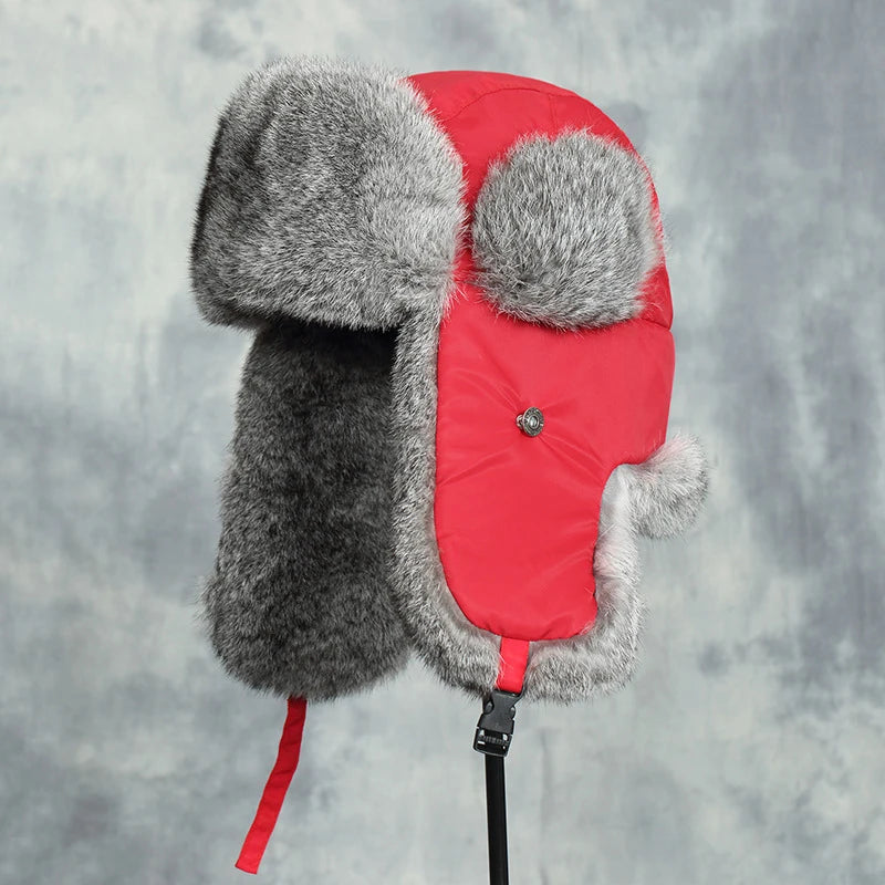 Chapéu Masculino de Inverno com Protetor de Orelha e Forro Quente – (Promoção de Inverno 2025)