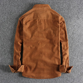 Jaqueta Masculina de Veludo Cotelê Vintage (Promoção de Inverno 2025)