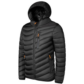 Jaqueta Masculina Corta-Vento Parka Casual Fashion com Capuz - (Promoção de Inverno 2025)