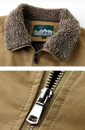 Casaco Masculino Para Inverno com Forro Confortável de Lã - (Promoção de Inverno 2025)