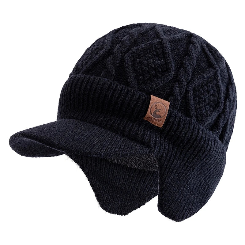 Touca Estilo Boné com Aba para Ouvido e Forro Super Macio – (Promoção de Inverno 2025)