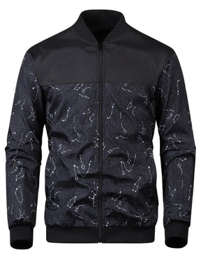Jaqueta Masculina Casual Curta com Gola Estilo Baseball – (Promoção de Inverno 2025)