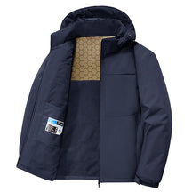 Jaqueta Masculina Tática Impermeável com Capuz Monocromática - (Promoção de Inverno 2025)
