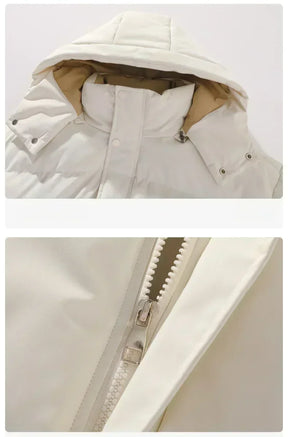 Jaqueta Masculina Para Inverno Térmica com Capuz Removível Acabamento Impermeável – (Promoção de Inverno 2025)