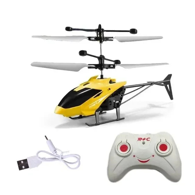 Mini Helicóptero Drone de Mão – Resistente a Quedas e Fácil de Controlar