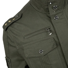 Jaqueta Tática Masculina Para Inverno Fleece com Bolsos - (Promoção de Inverno 2025)
