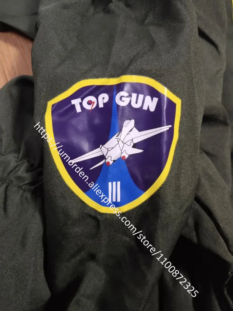 Fantasia Infantil de Piloto da Força Aérea – Macacão Militar
