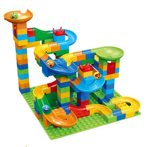 Brinquedo de Montar com Mini Blocos – Pista de Escorregador Infantil