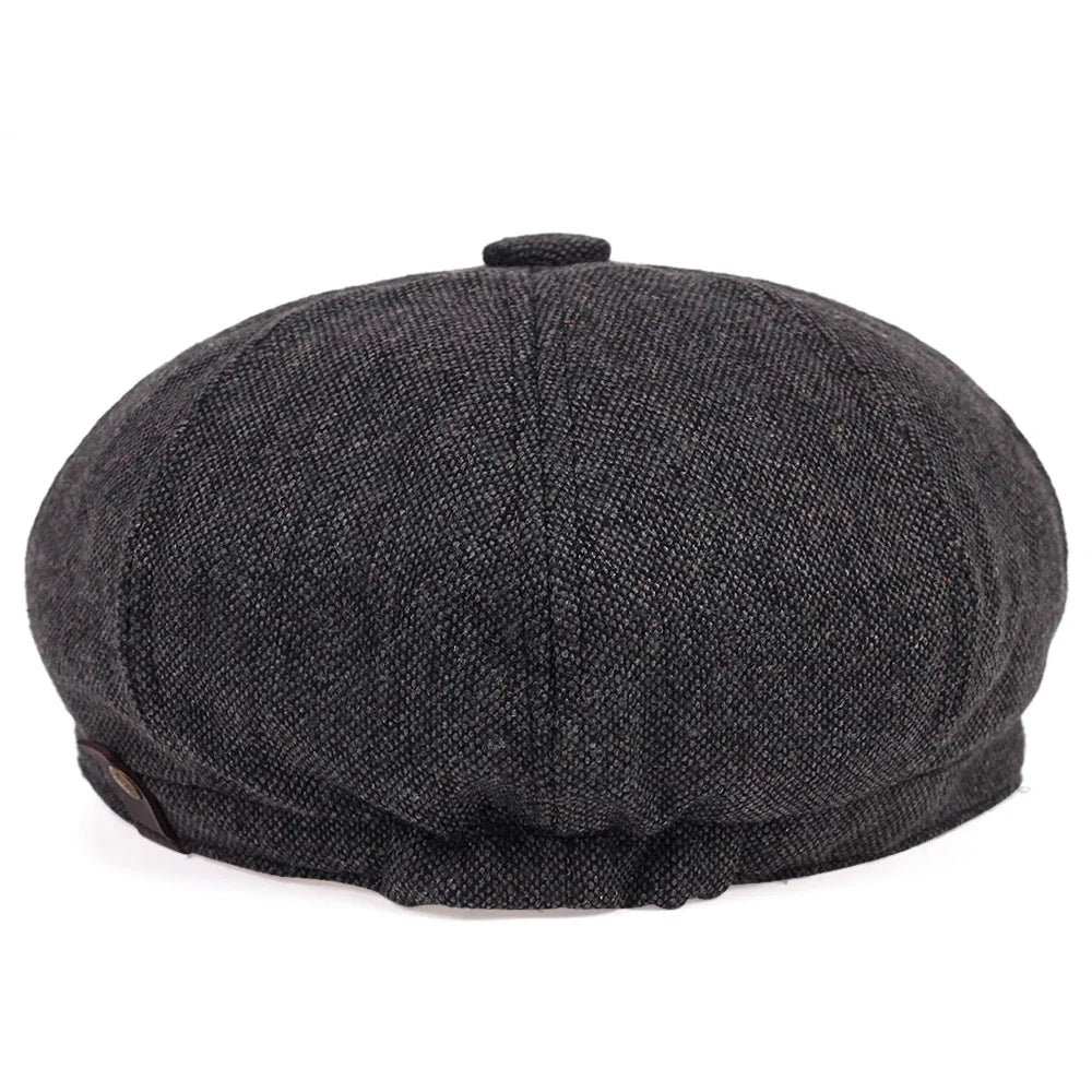 Boina Retrô Masculina – Estilo Peaky Blinders Outono e Primavera – (Promoção de Inverno 2025)