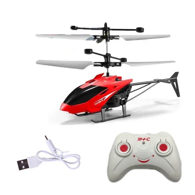 Mini Helicóptero Drone de Mão – Resistente a Quedas e Fácil de Controlar