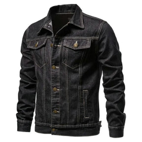 Jaqueta Masculina Jeans Casual Estilo Versátil – (Promoção de Inverno 2025)