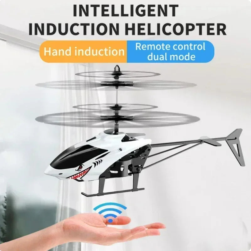 Mini Helicóptero Drone de Mão – Resistente a Quedas e Fácil de Controlar
