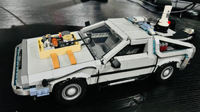 Brinquedo De Volta para o Futuro DL – Montagem de Carro Clássico do Filme