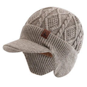 Touca Estilo Boné com Aba para Ouvido e Forro Super Macio – (Promoção de Inverno 2025)
