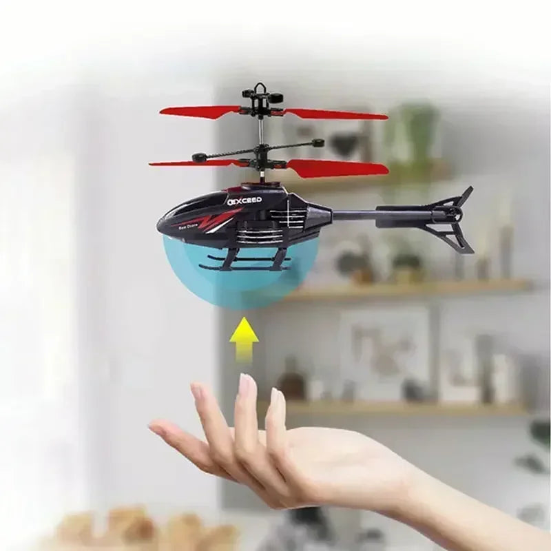 Mini Helicóptero Drone de Mão – Resistente a Quedas e Fácil de Controlar