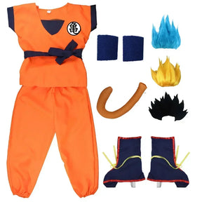 Fantasia DB SG – Cosplay Completo com Peruca